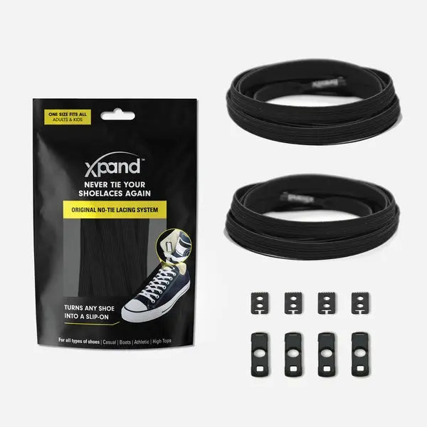 Xpand Shoe Laced Flat – The Ultimate No-Tie Lacing System