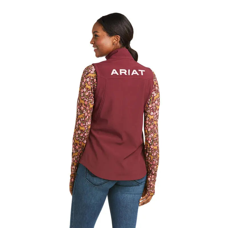 Women's Ariat New Team Softshell Vest – Lightweight & Weather-Resistant