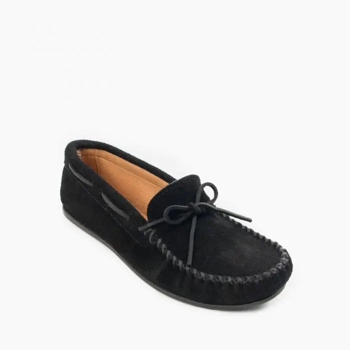 Men’s Minnetonka Taft Moccasin – Cozy, Durable & Built for All-Day Comfort