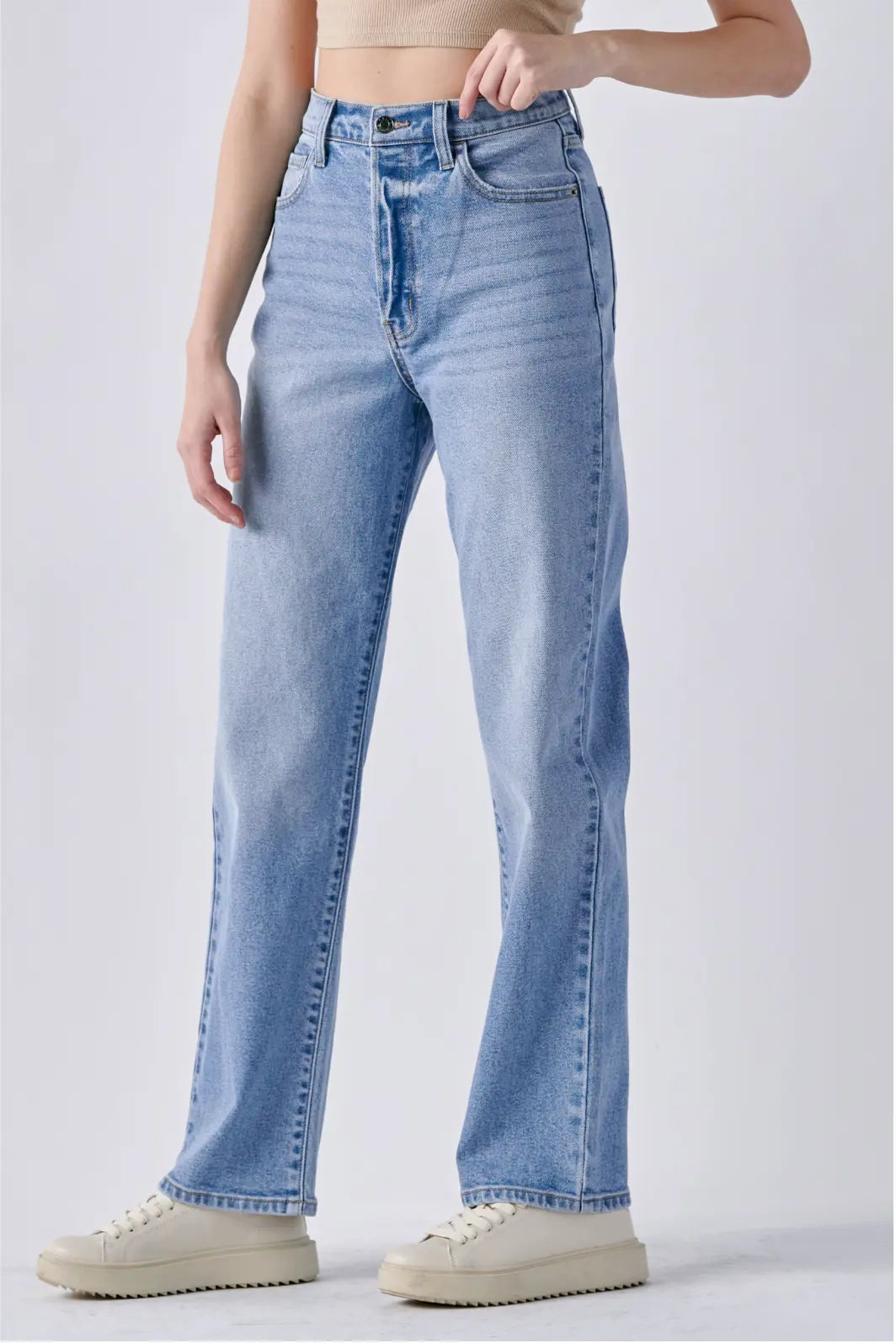 Super High Rise Dad Jean – Relaxed Fit with a Vintage Edge