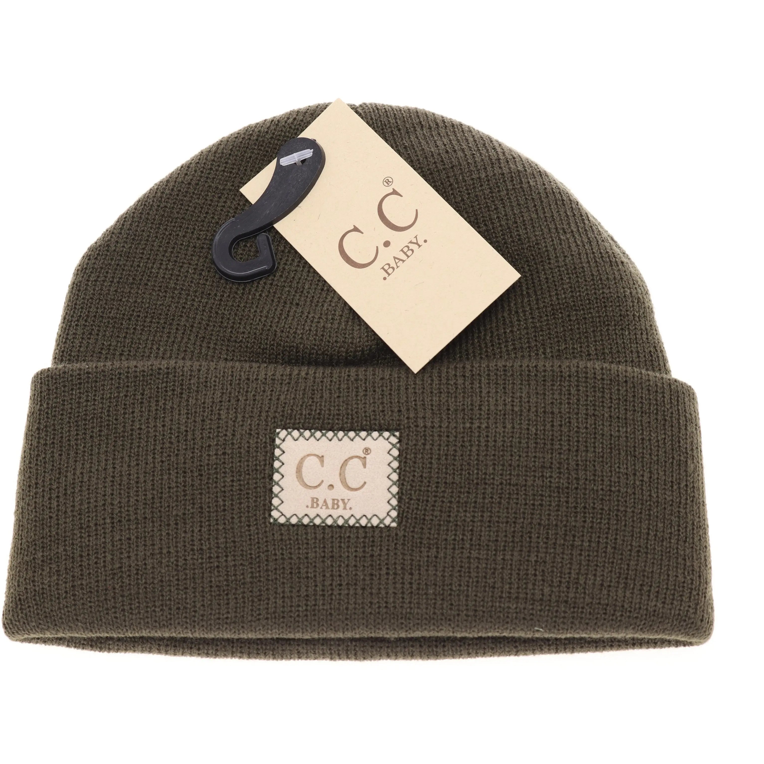 Baby Classic Oversized Logo CC Beanie – Cozy & Stylish for Your Little One