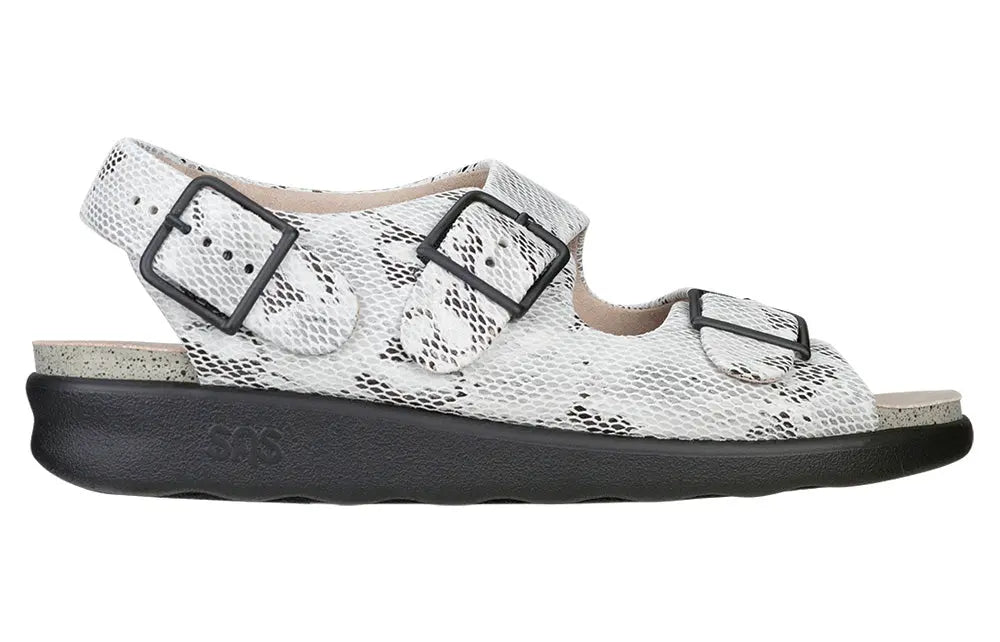 Women’s SAS Relaxed – Adjustable Leather Sandal with Soft Cushioning