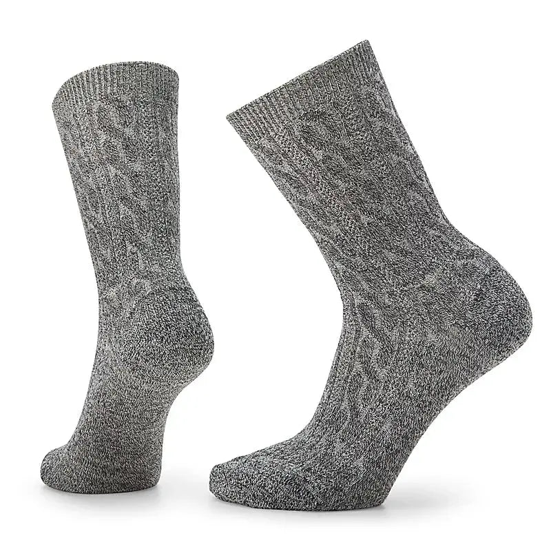 Women's Everyday Cable Crew Socks - Cozy, Stylish, and Effortless