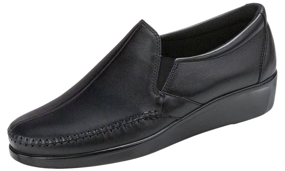 Women’s SAS Dream – Sleek Leather Slip-On with Cushioning & Flexibility