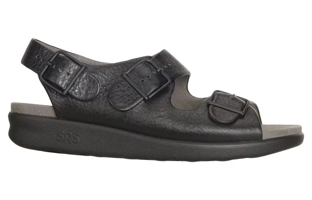 Women’s SAS Relaxed – Adjustable Leather Sandal with Soft Cushioning
