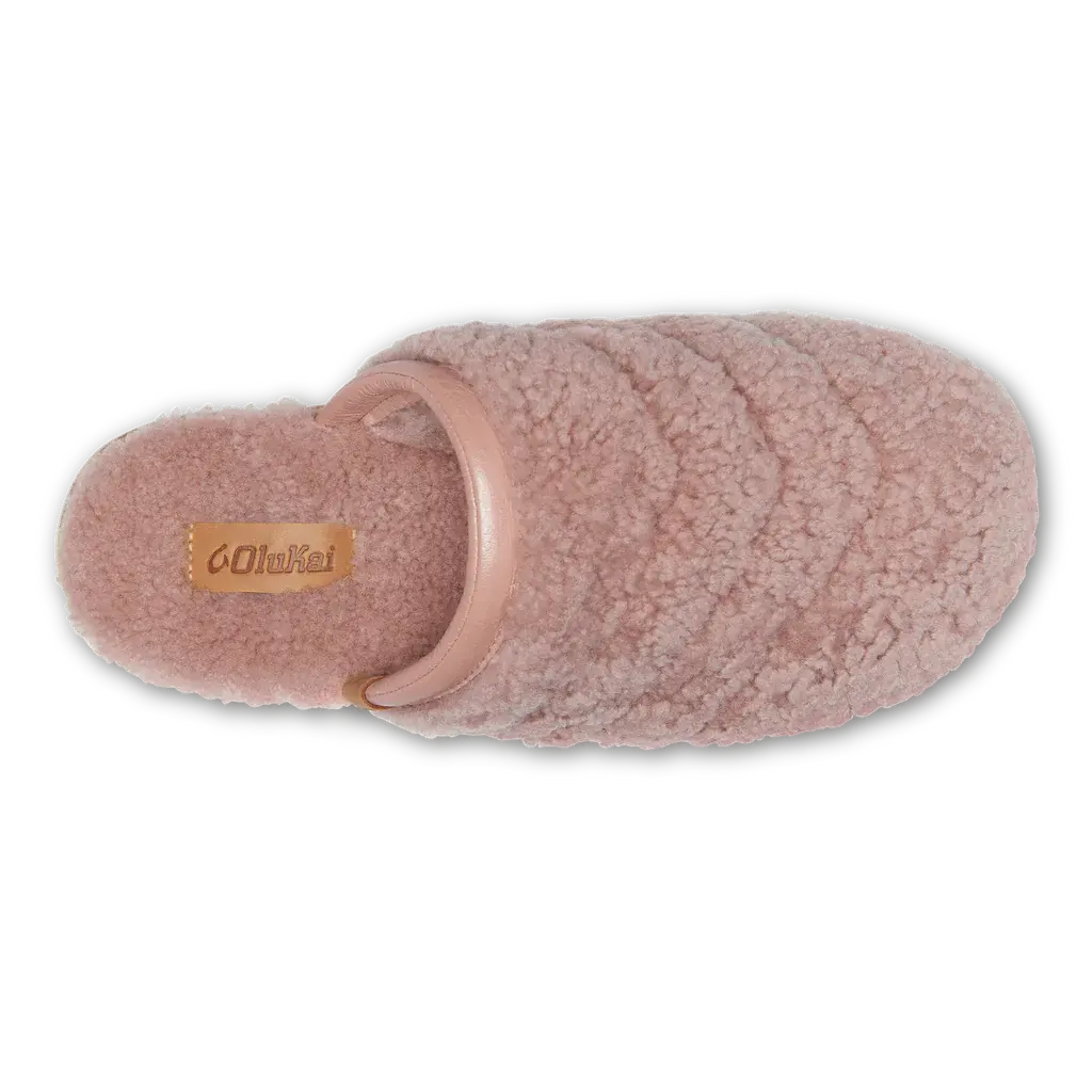 Women’s Pūpū Mua Slipper – Cozy Shearling & Island-Inspired Comfort