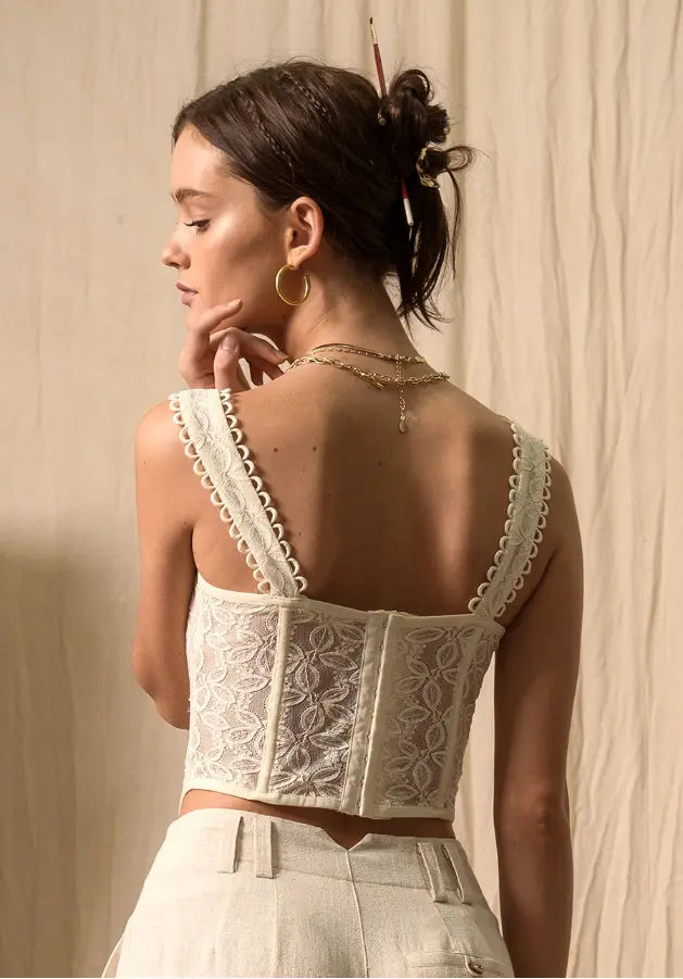 Illa Illa Charolette Lace Corset – Timeless Elegance & Feminine Charm