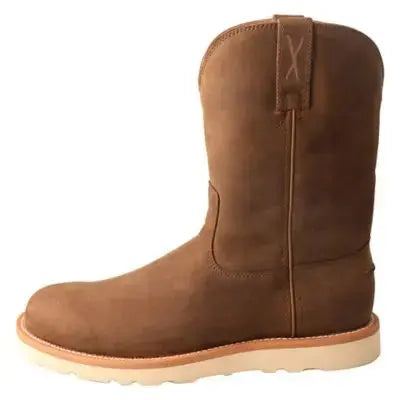 Men’s Twisted X 10" Pull-On Wedge Sole Boot – Classic Style & Modern Comfort TWISTED X