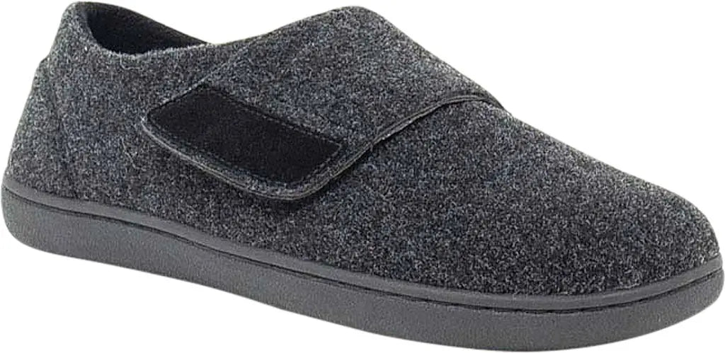 Men’s Tempur-Pedic Grayson Slipper – Adjustable Comfort for Everyday Wear