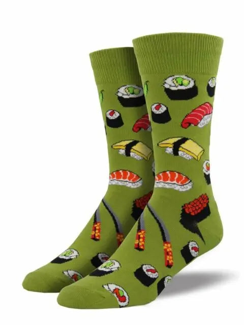 Men’s Sushi Socks – Fun & Stylish Socks for Sushi Lovers