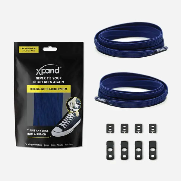 Xpand Shoe Laced Flat – The Ultimate No-Tie Lacing System