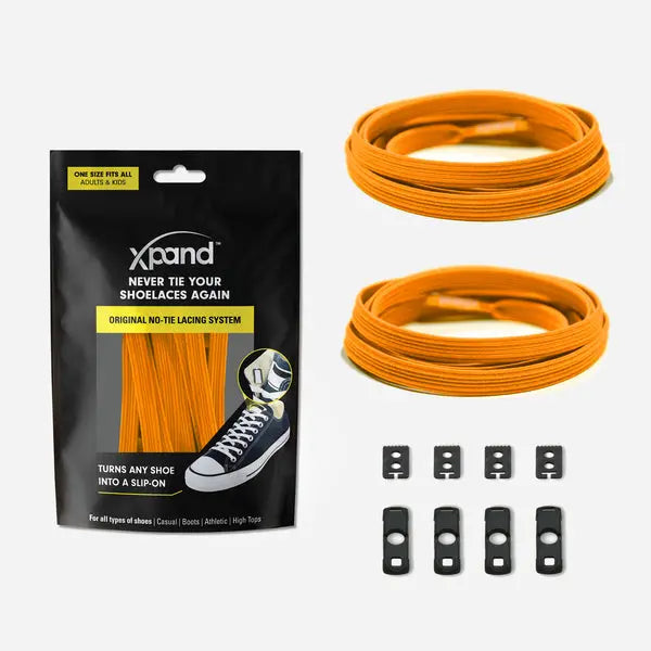 Xpand Shoe Laced Flat – The Ultimate No-Tie Lacing System