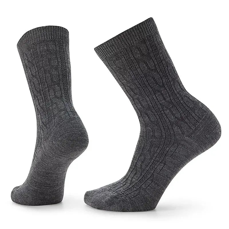 Women's Everyday Cable Crew Socks - Cozy, Stylish, and Effortless