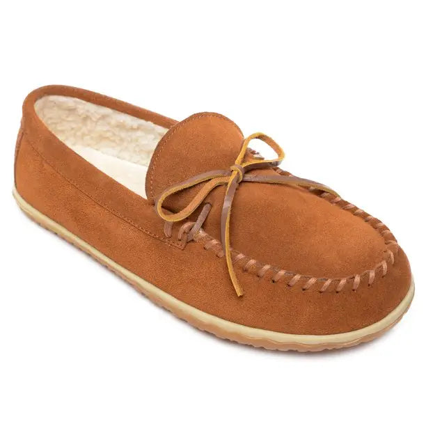 Men’s Minnetonka Taft Moccasin – Cozy, Durable & Built for All-Day Comfort