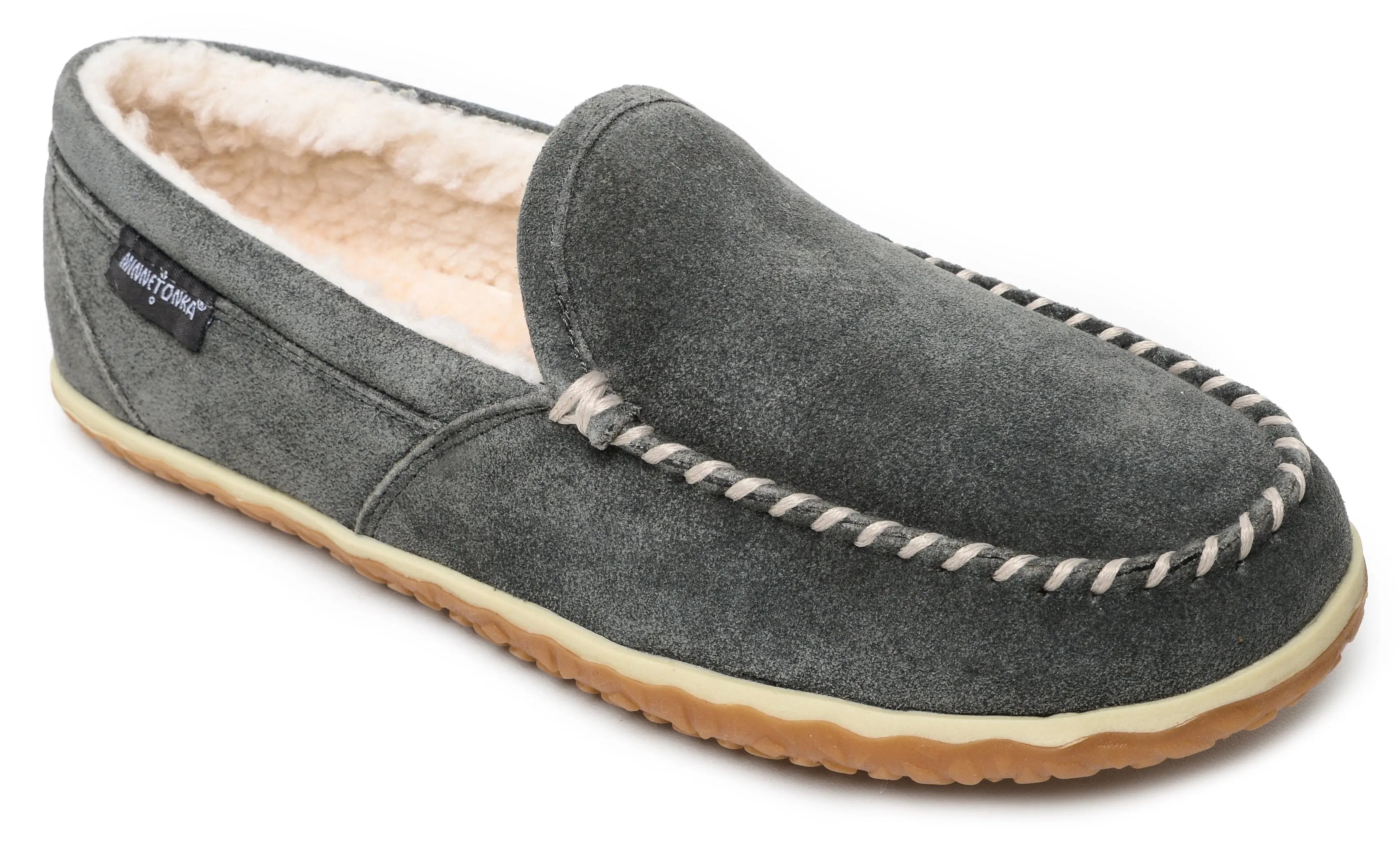Men's Minnetonka Tilden Moccasin – Cozy Comfort for Home & Beyond