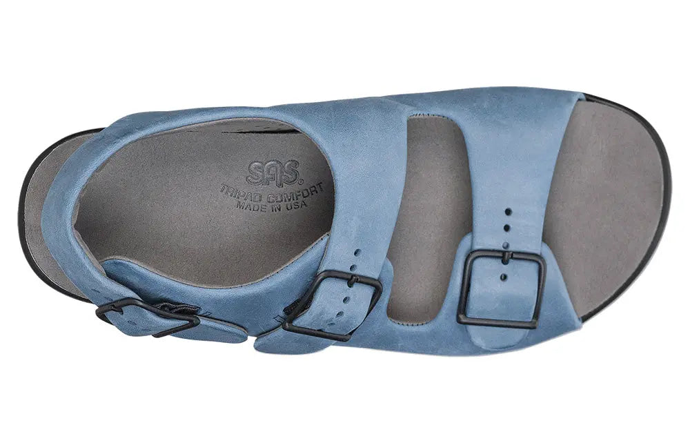 Women’s SAS Relaxed – Adjustable Leather Sandal with Soft Cushioning