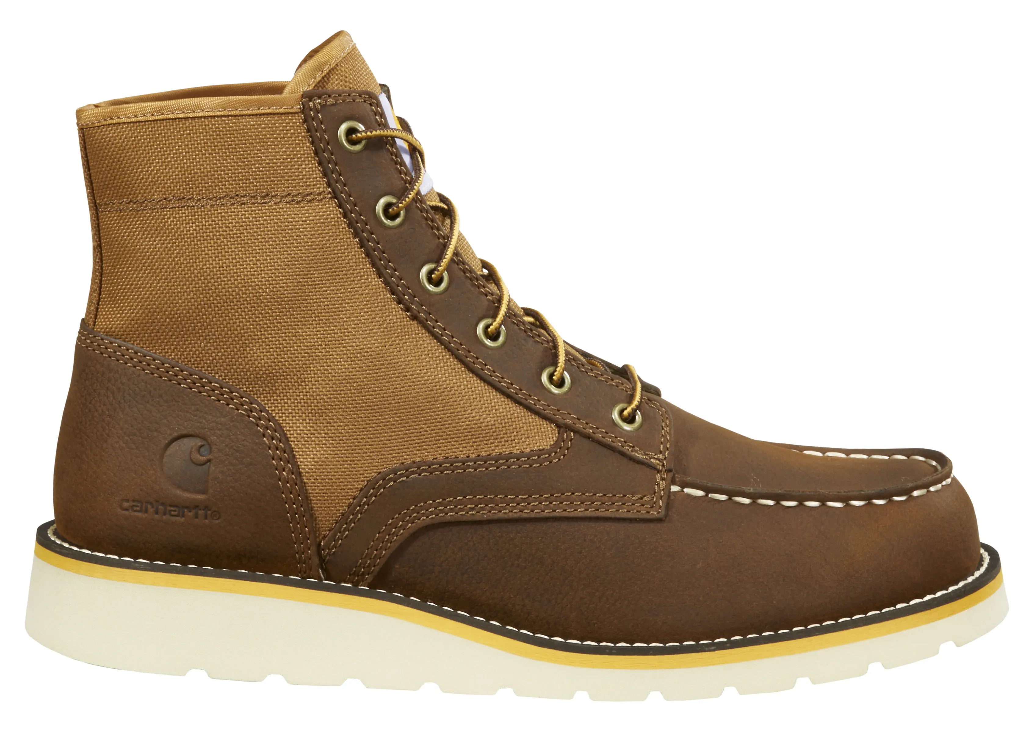 Men's Carhartt Moc Toe 6" Wedge Boot – Rugged Durability & All-Day Comfort