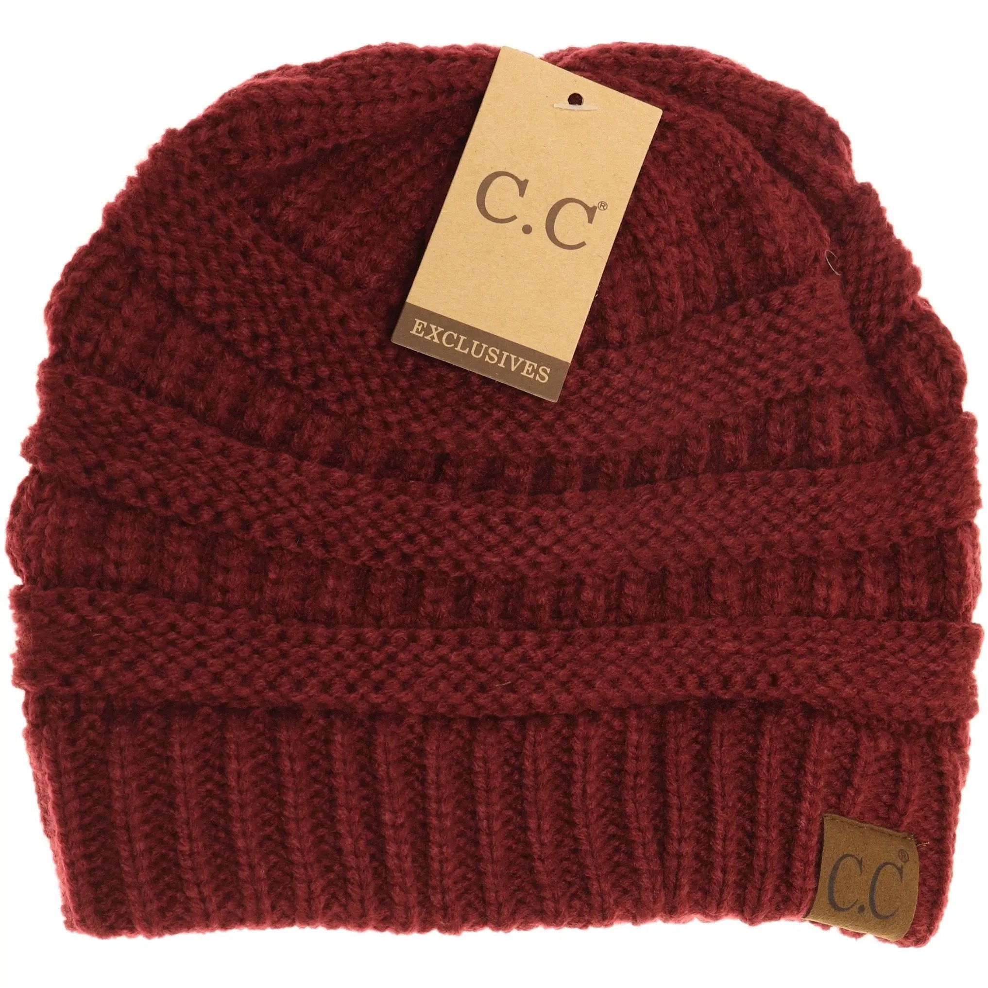 Women’s Classic CC Beanie – The Original Cozy Knit Hat