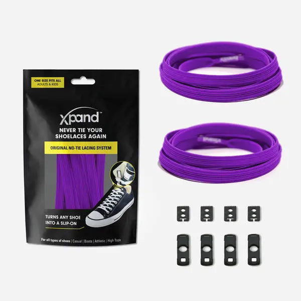 Xpand Shoe Laced Flat – The Ultimate No-Tie Lacing System