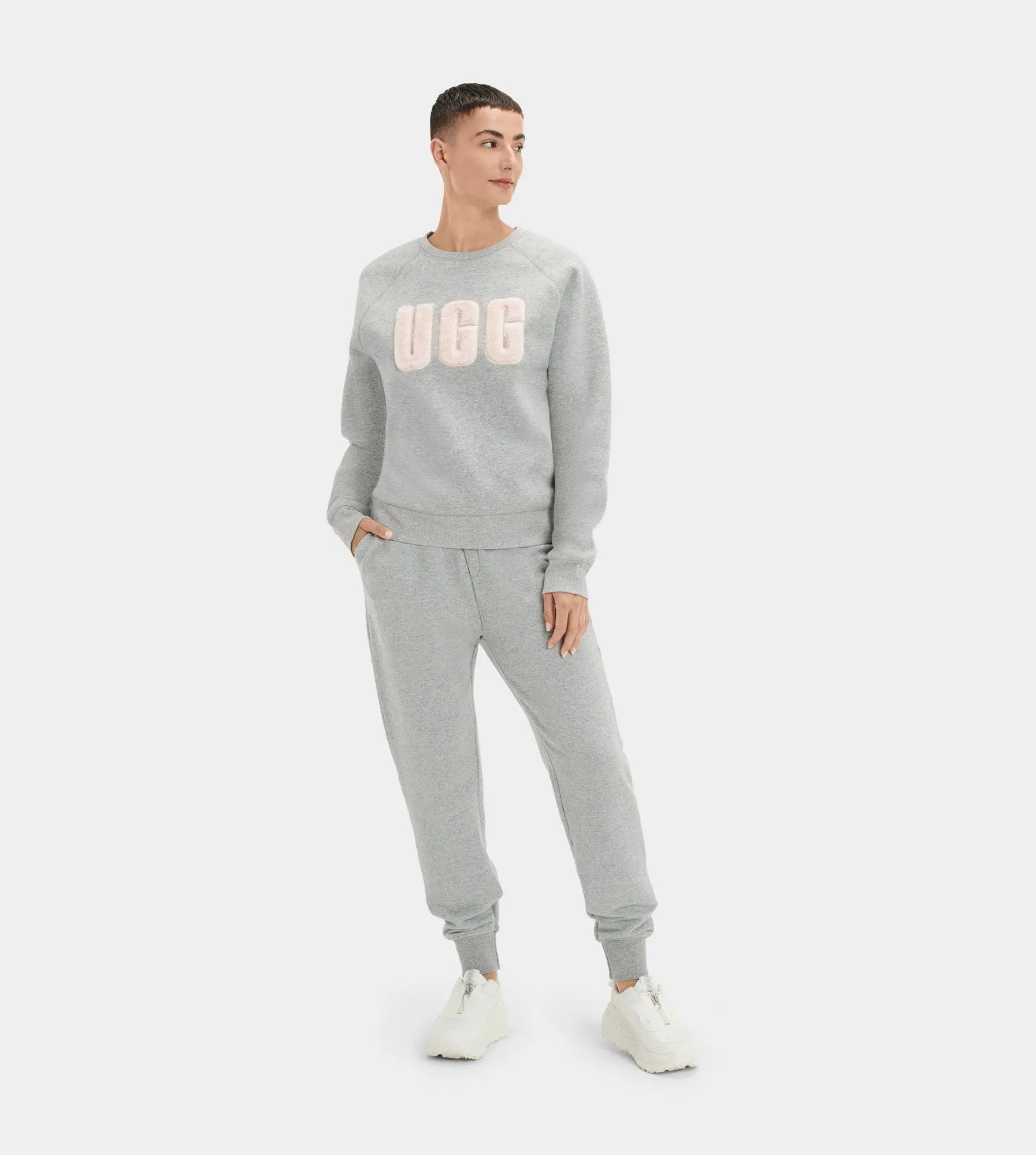 UGG Women's Madeline Fuzzy Logo Crewneck – Cozy & Chic