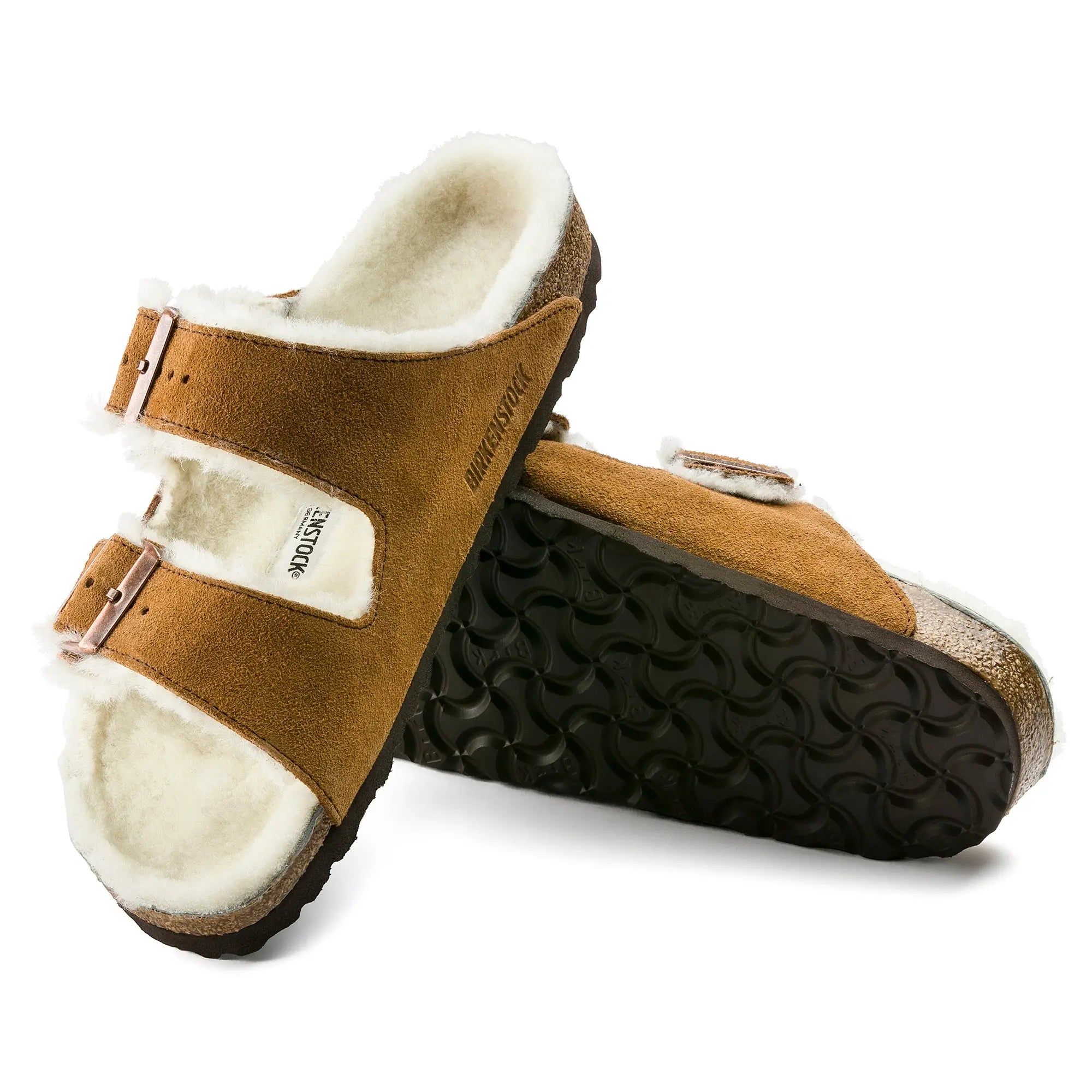 Women’s Birkenstock Arizona Shearling – Cozy Suede Sandal with Plush Lining