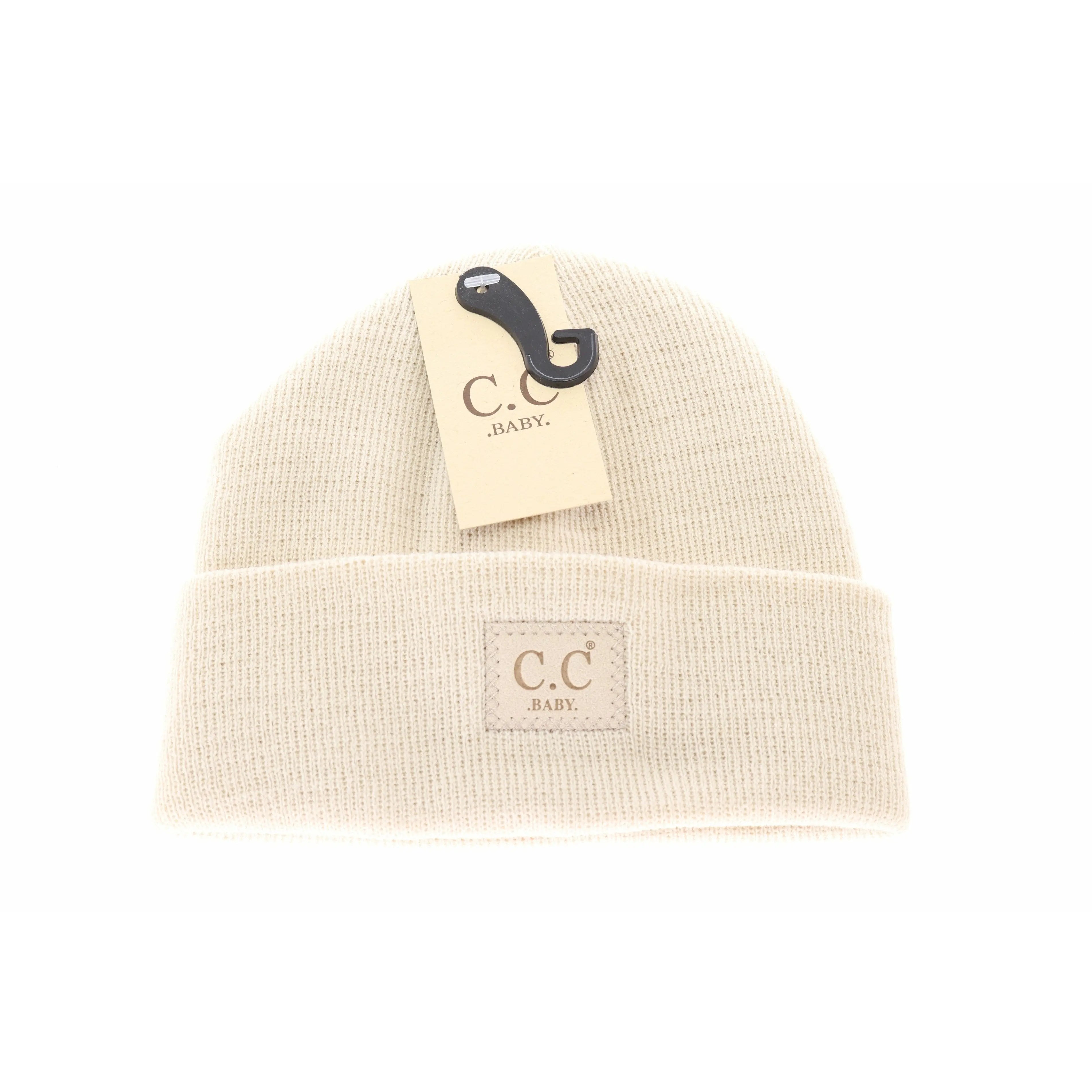 Baby Classic Oversized Logo CC Beanie – Cozy & Stylish for Your Little One