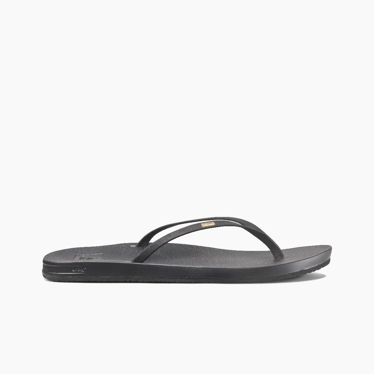 Women’s Reef Cushion Slim – Chic, Lightweight Comfort with Gold Detail