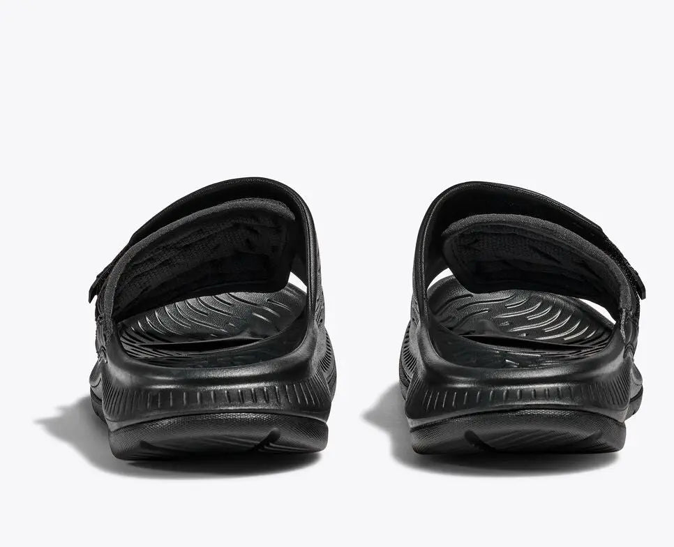 Unisex Hoka Ora Luxe – Premium Recovery Slide with Adjustable Ariaprene Strap & Cushioned Support