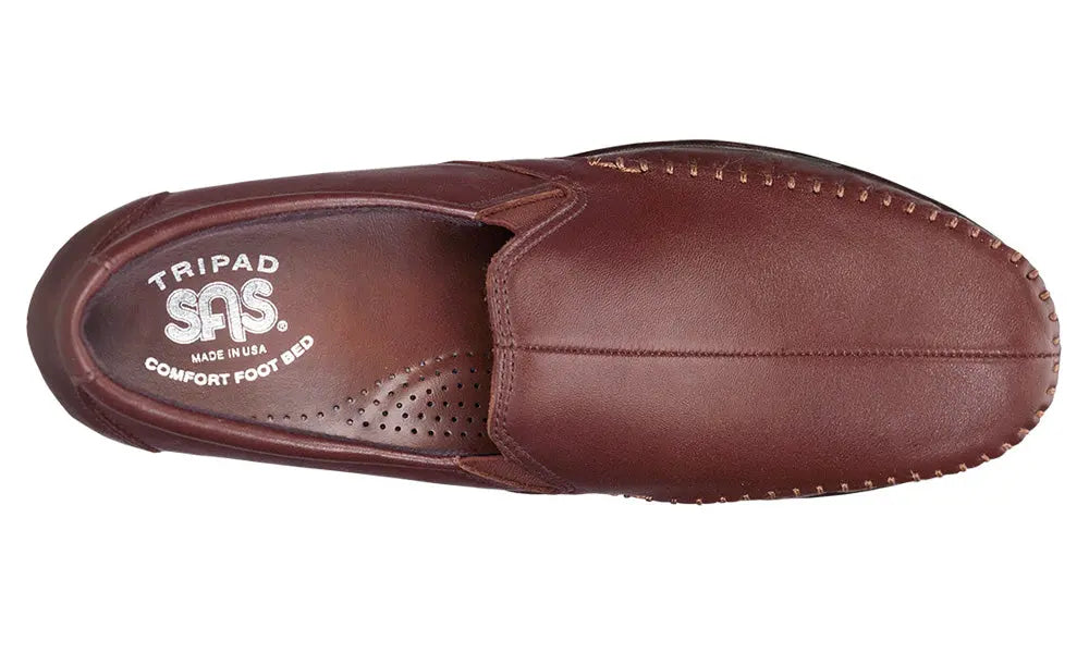 Women’s SAS Dream – Sleek Leather Slip-On with Cushioning & Flexibility