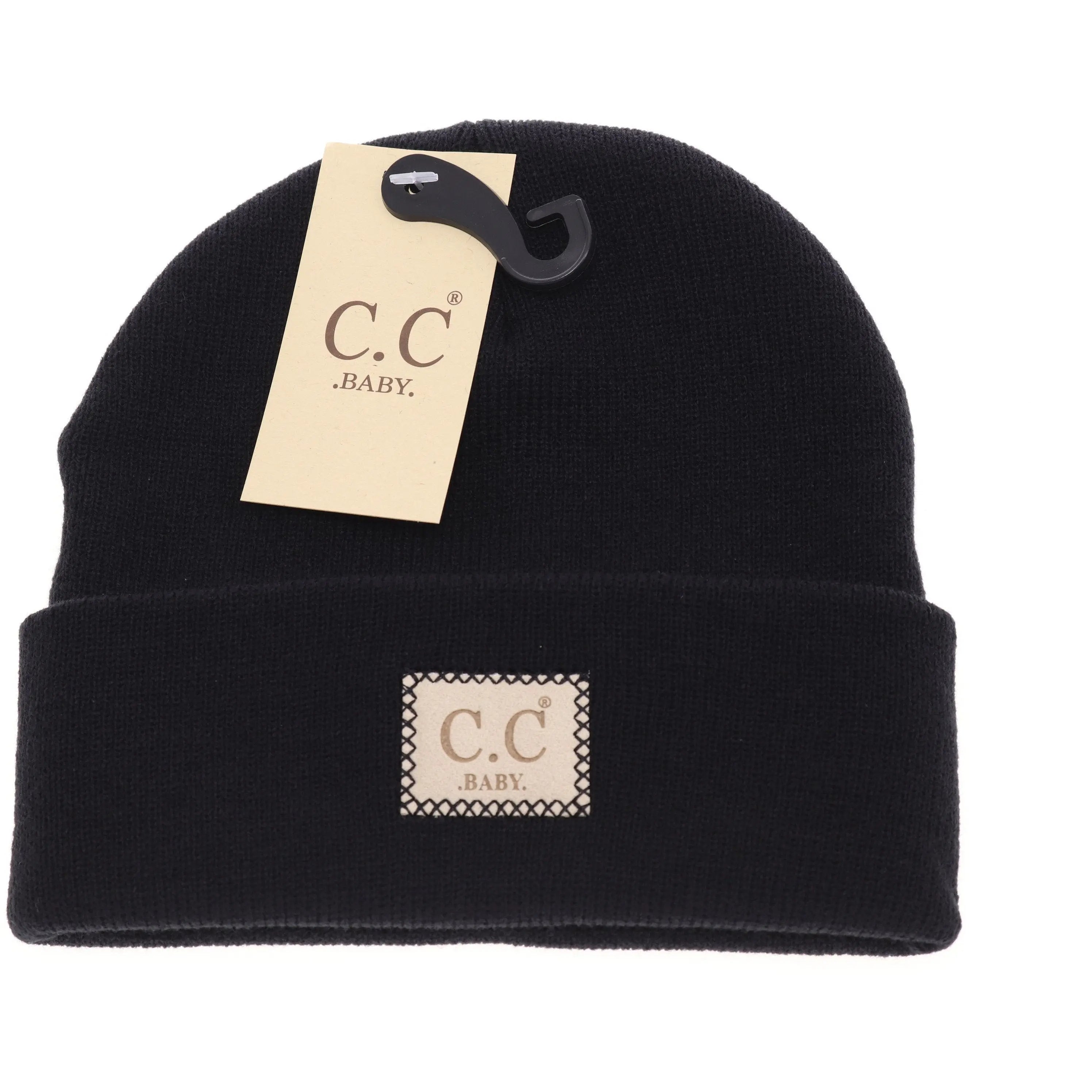 Baby Classic Oversized Logo CC Beanie – Cozy & Stylish for Your Little One