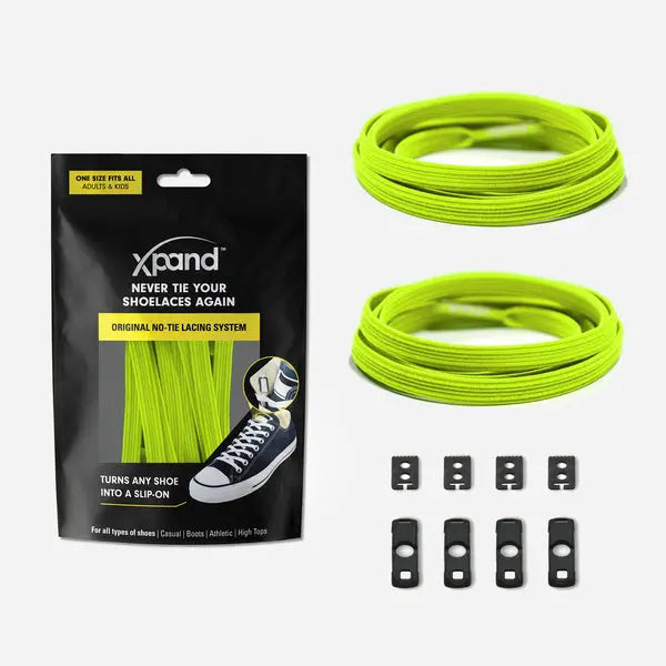 Xpand Shoe Laced Flat – The Ultimate No-Tie Lacing System