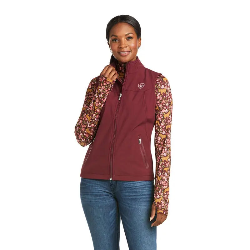 Women's Ariat New Team Softshell Vest – Lightweight & Weather-Resistant