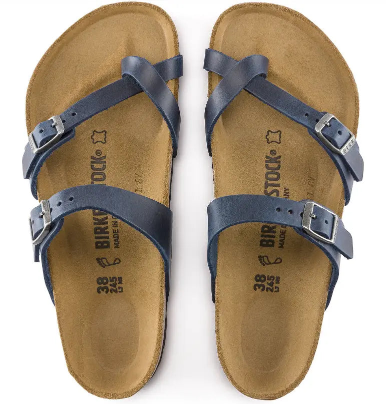 Women’s Birkenstock Mayari Oiled Leather – Elegant Sandal with Supportive Comfort