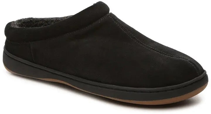 Men’s Tempur-Pedic Arlow Slipper – Suede & Plush Comfort