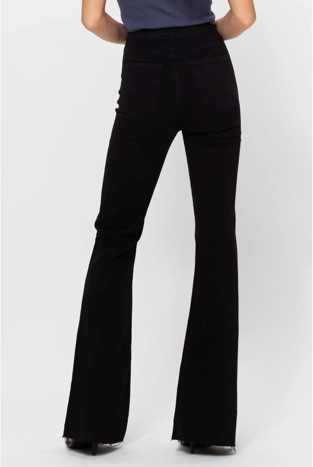 High Rise Wash Super Flare Jean – Retro Chic with a Modern Edge