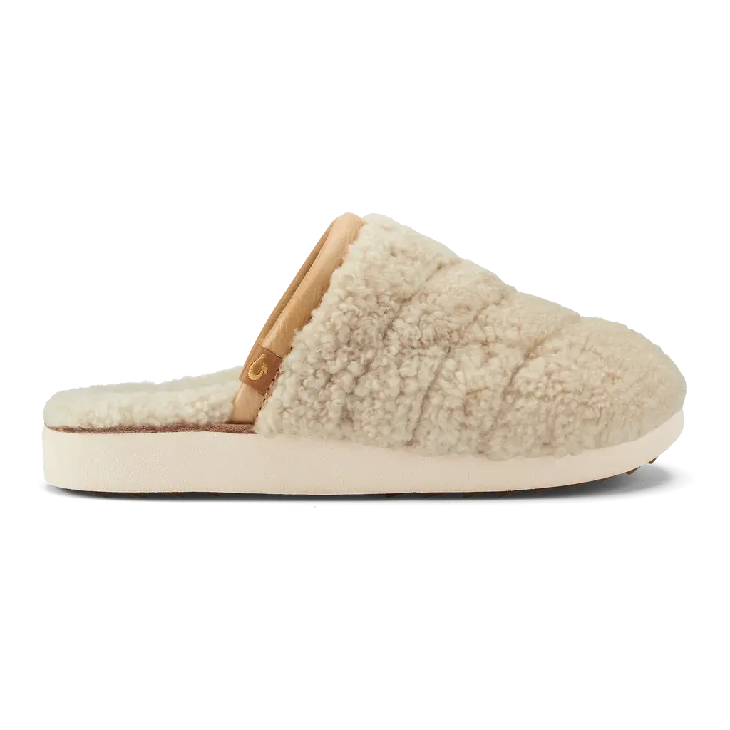 Women’s Pūpū Mua Slipper – Cozy Shearling & Island-Inspired Comfort