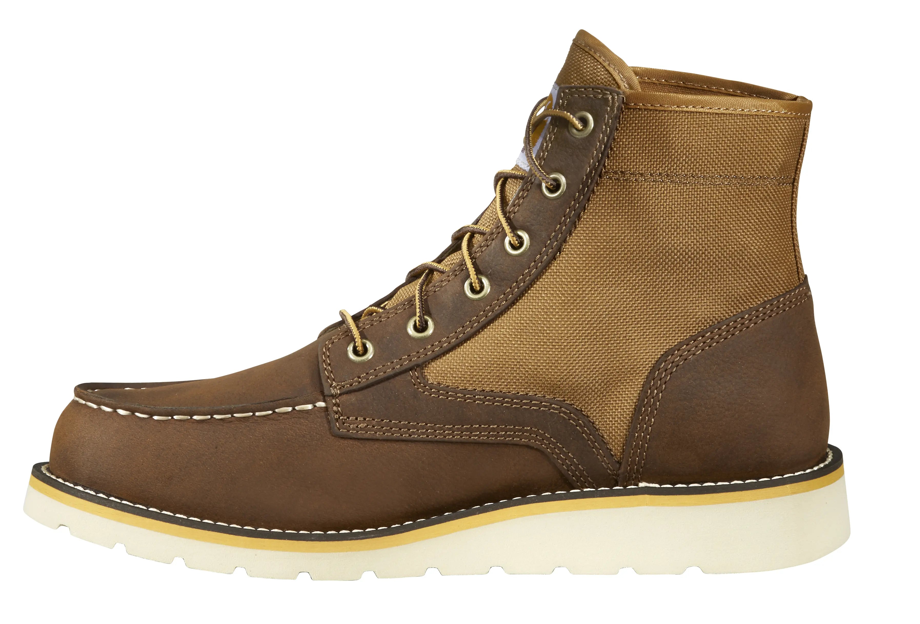 Men's Carhartt Moc Toe 6" Wedge Boot – Rugged Durability & All-Day Comfort