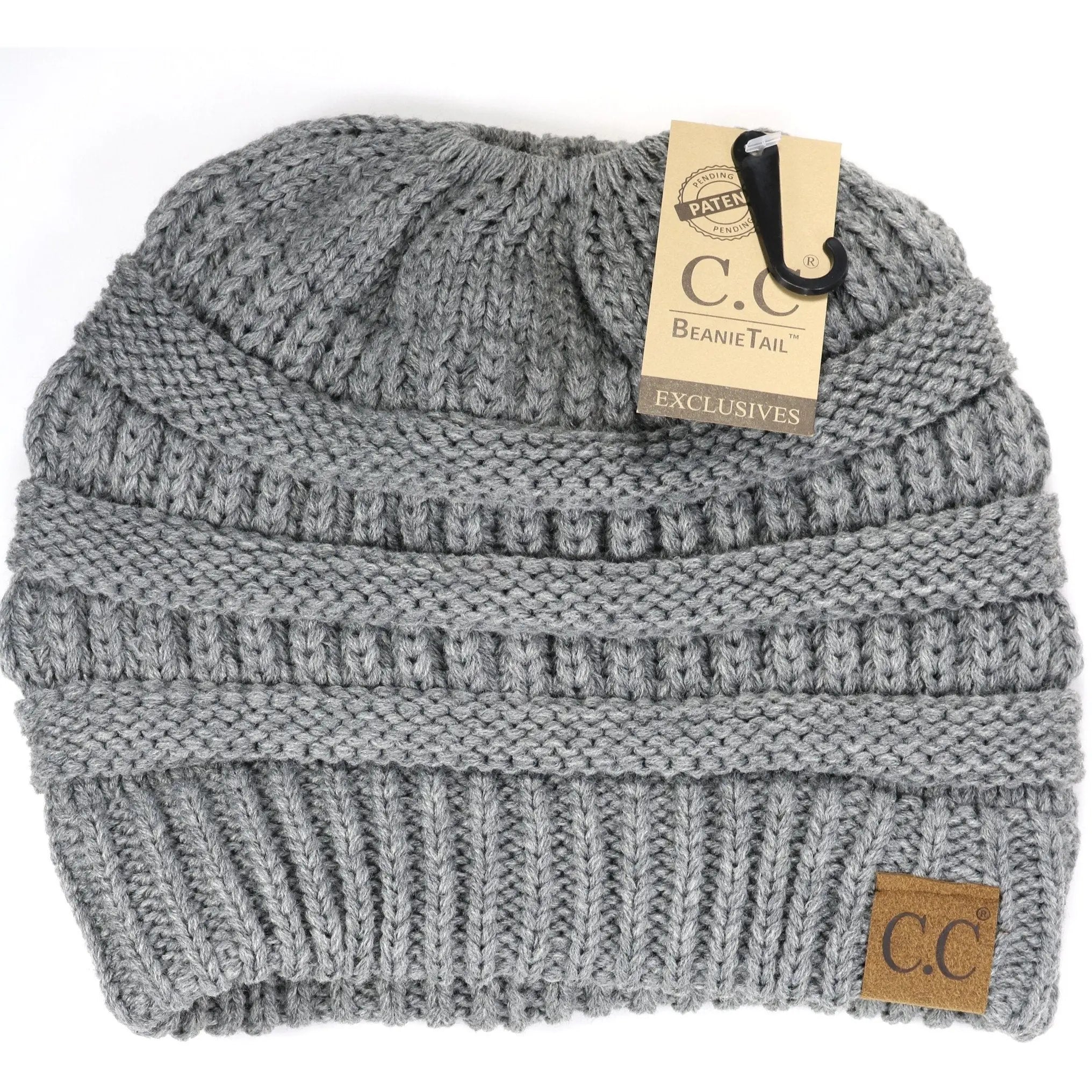 Women’s Beanie Tail CC Beanie – The Original Messy Bun Beanie