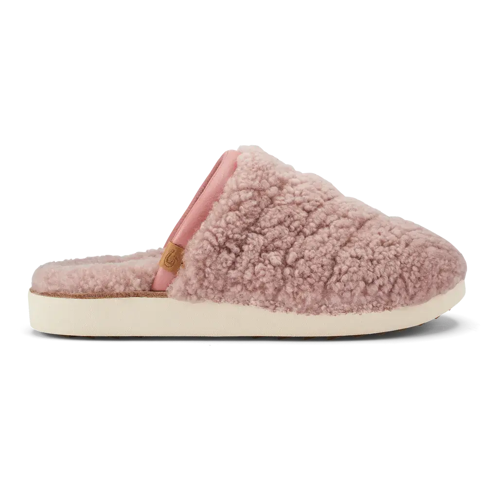 Women’s Pūpū Mua Slipper – Cozy Shearling & Island-Inspired Comfort