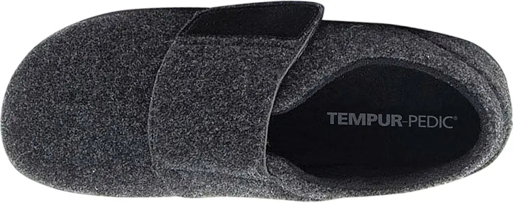 Men’s Tempur-Pedic Grayson Slipper – Adjustable Comfort for Everyday Wear