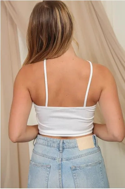 Timing Inc. Casie Cross Cut Top – Trendy, Edgy, and Effortlessly Chic