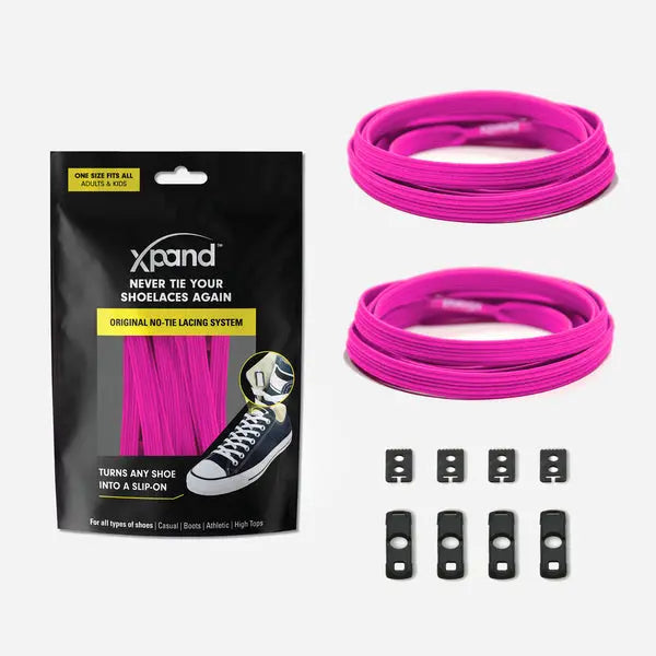 Xpand Shoe Laced Flat – The Ultimate No-Tie Lacing System