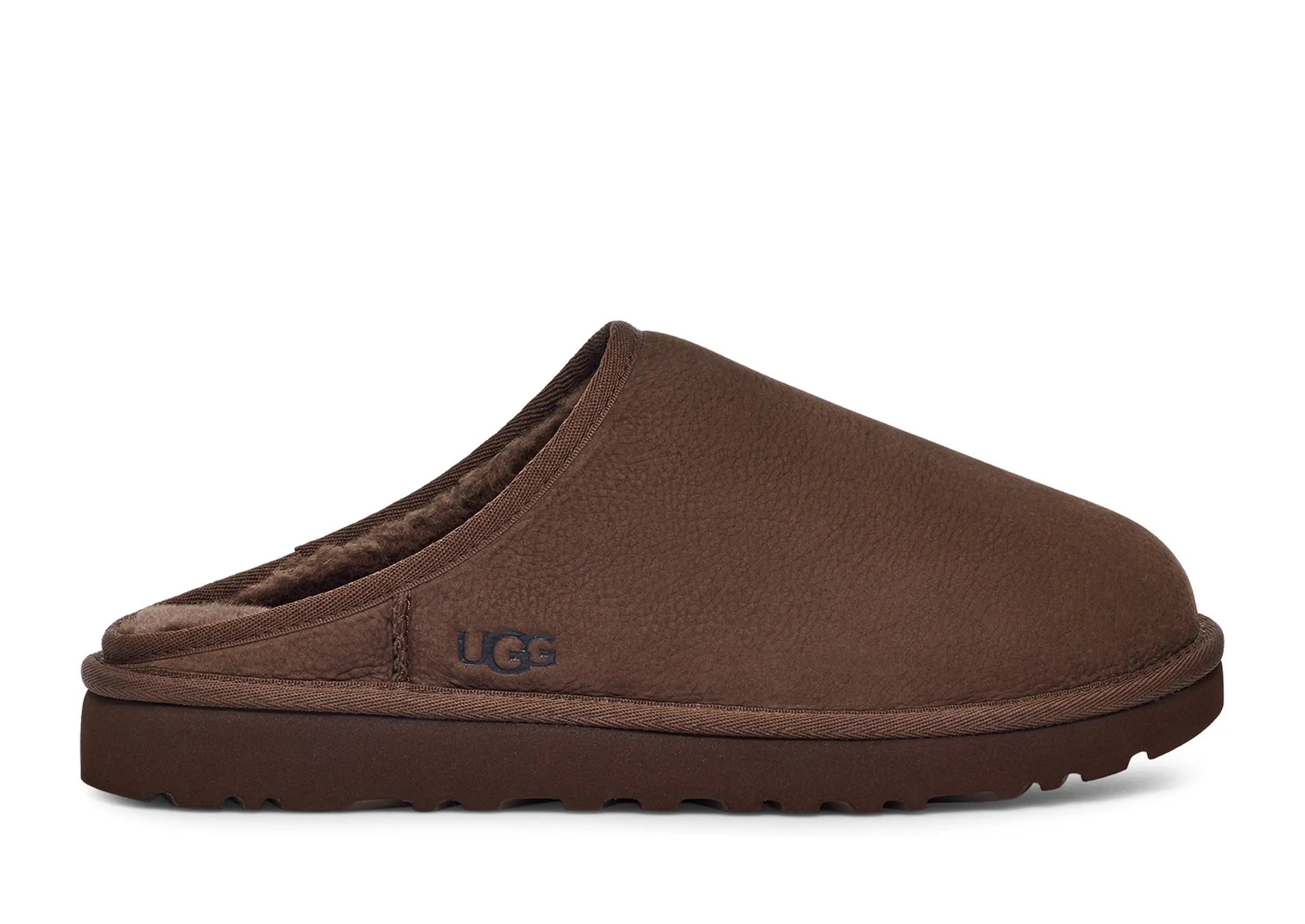 Men's UGG Classic Slip-On – Easy Comfort in Nubuck & Sheepskin