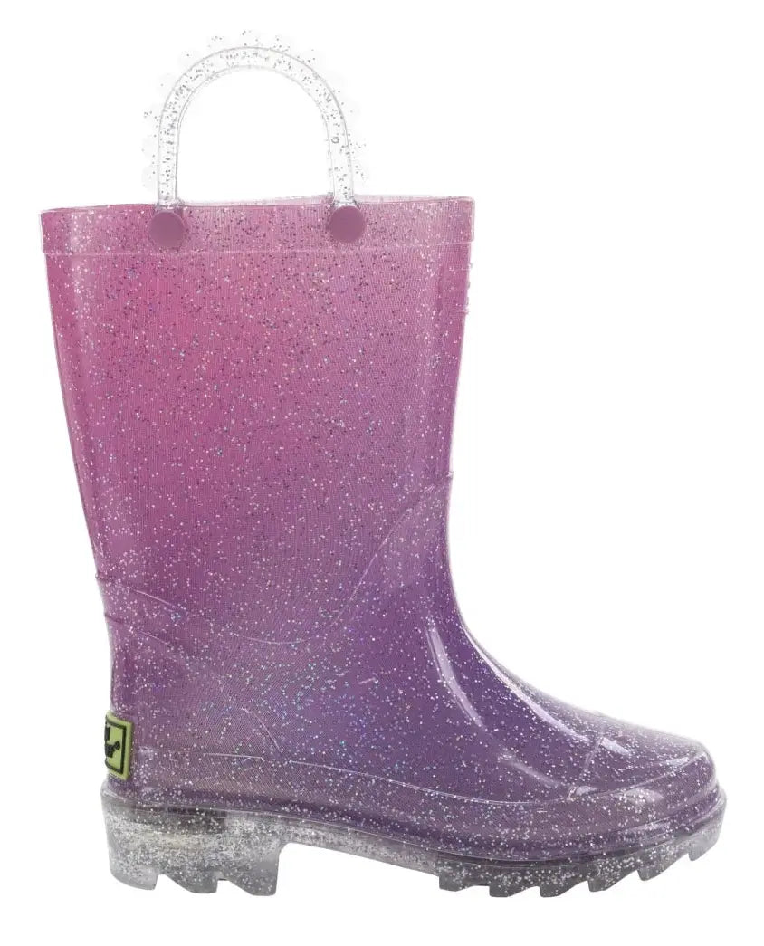 Toddler Western Chief Glitter Ombre Lighted – Sparkling Fun for Rainy-Day Adventures  Product variant 