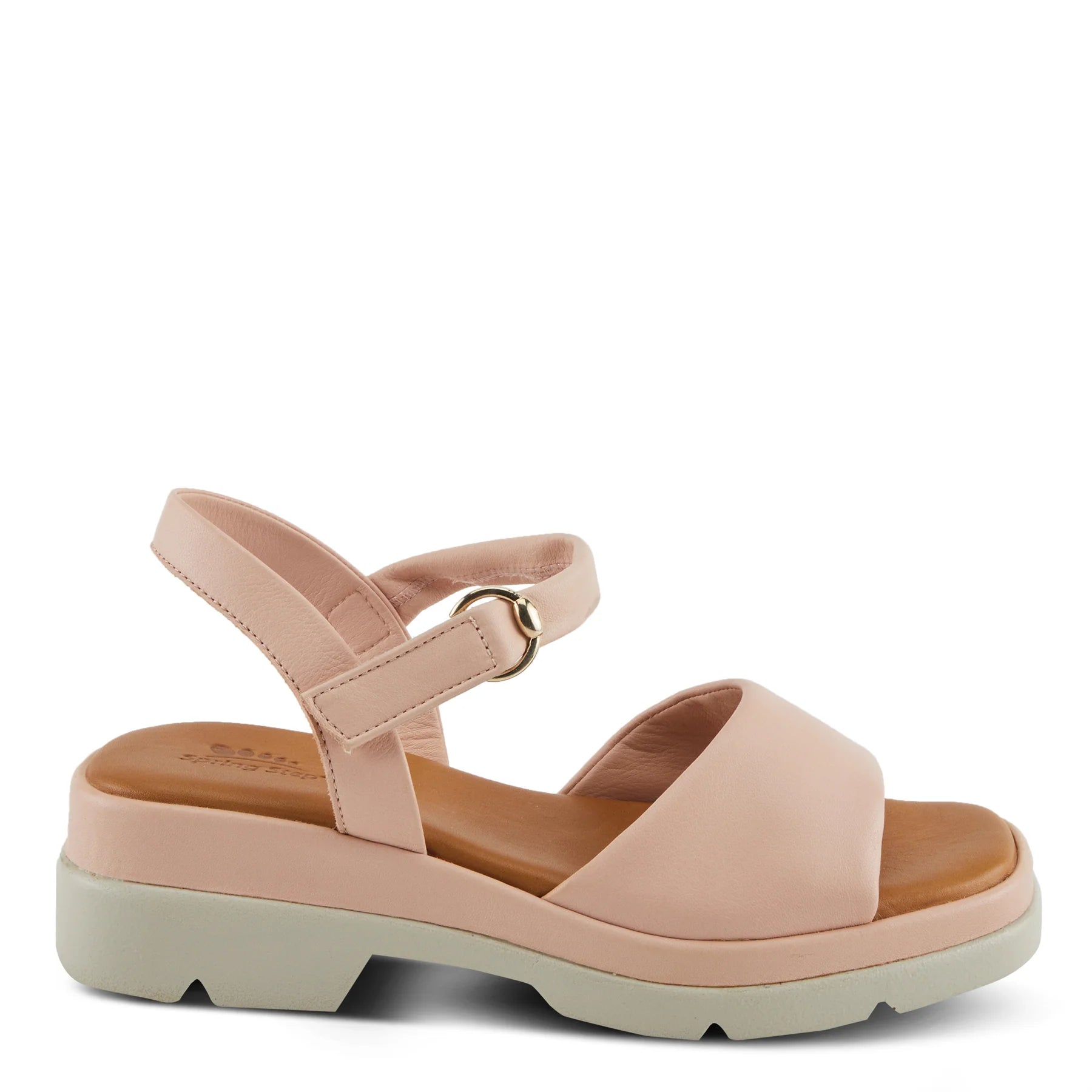 Spring Step Women's Huntington – Chic Platform Sandals with All-Day Comfort