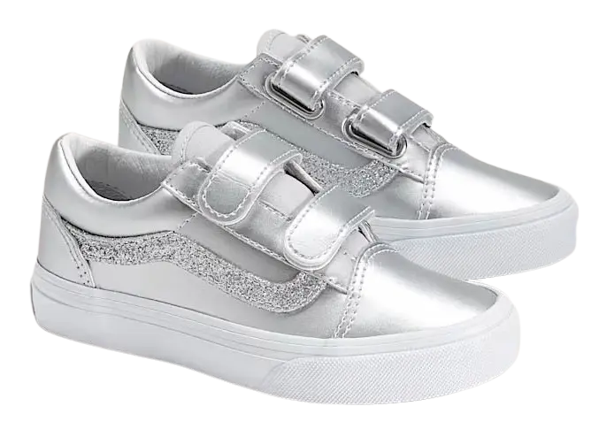 Kids' Vans Old Skool V Dazzled – Classic Sneaker with Easy Fit    VANS