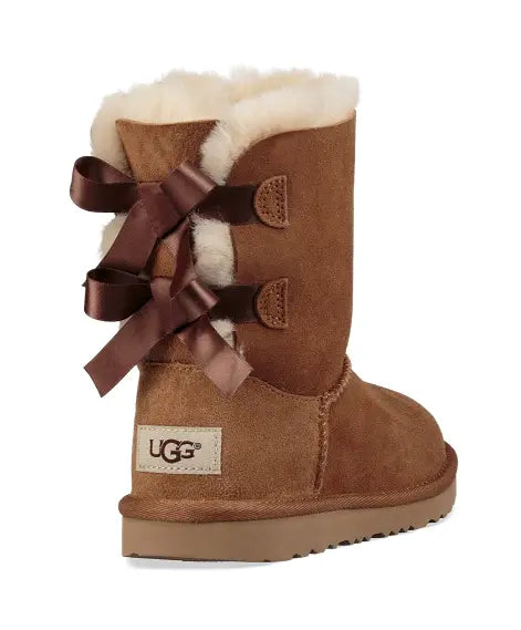 Kids’ UGG Bailey Bow II – Cozy Sheepskin Boot with a Feminine Touch    UGG