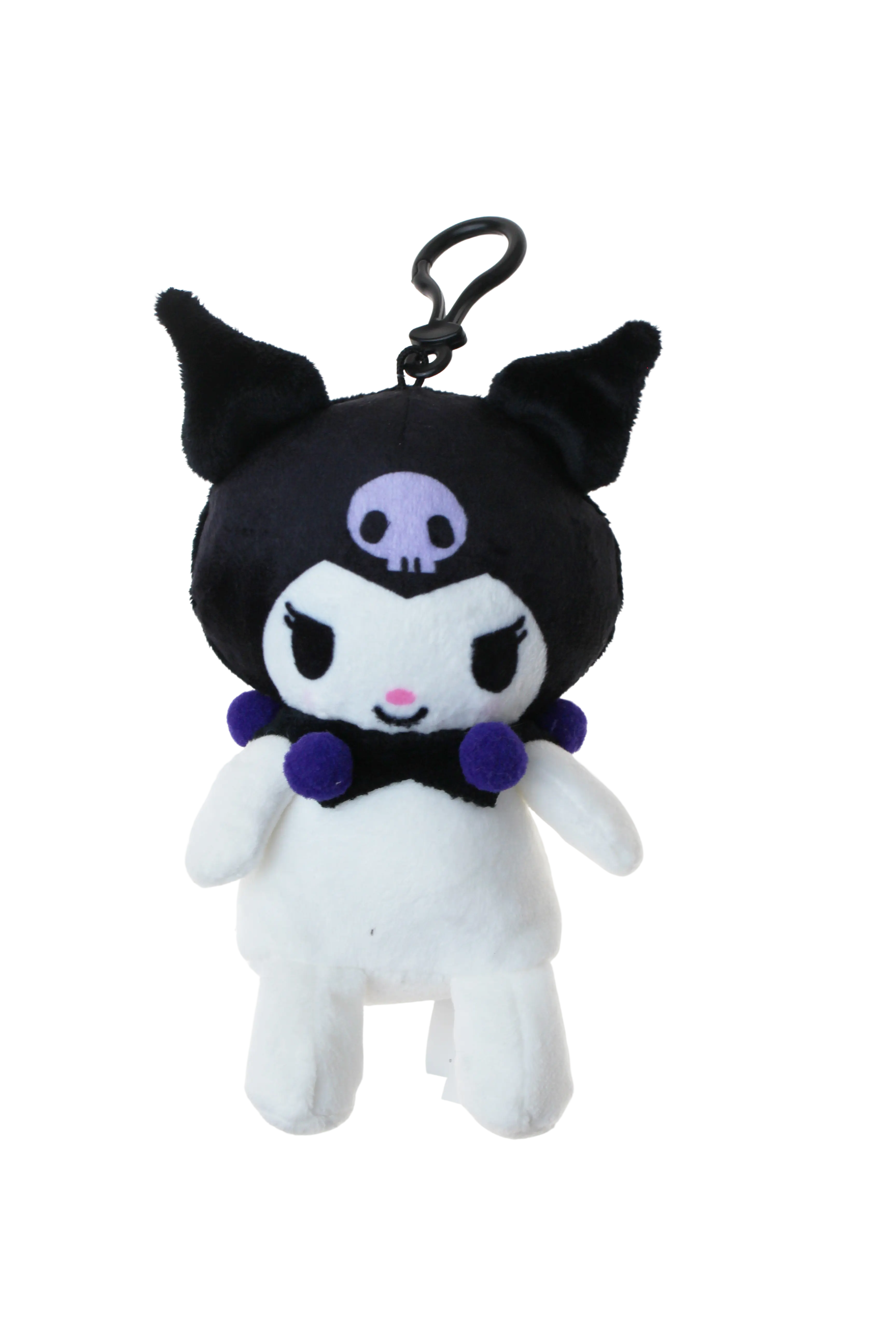Joia Accessories Hello Kitty-Kuromi Plush Zipper Pull – Cute Sanrio Bag Charm    JOIA TRADING CO.