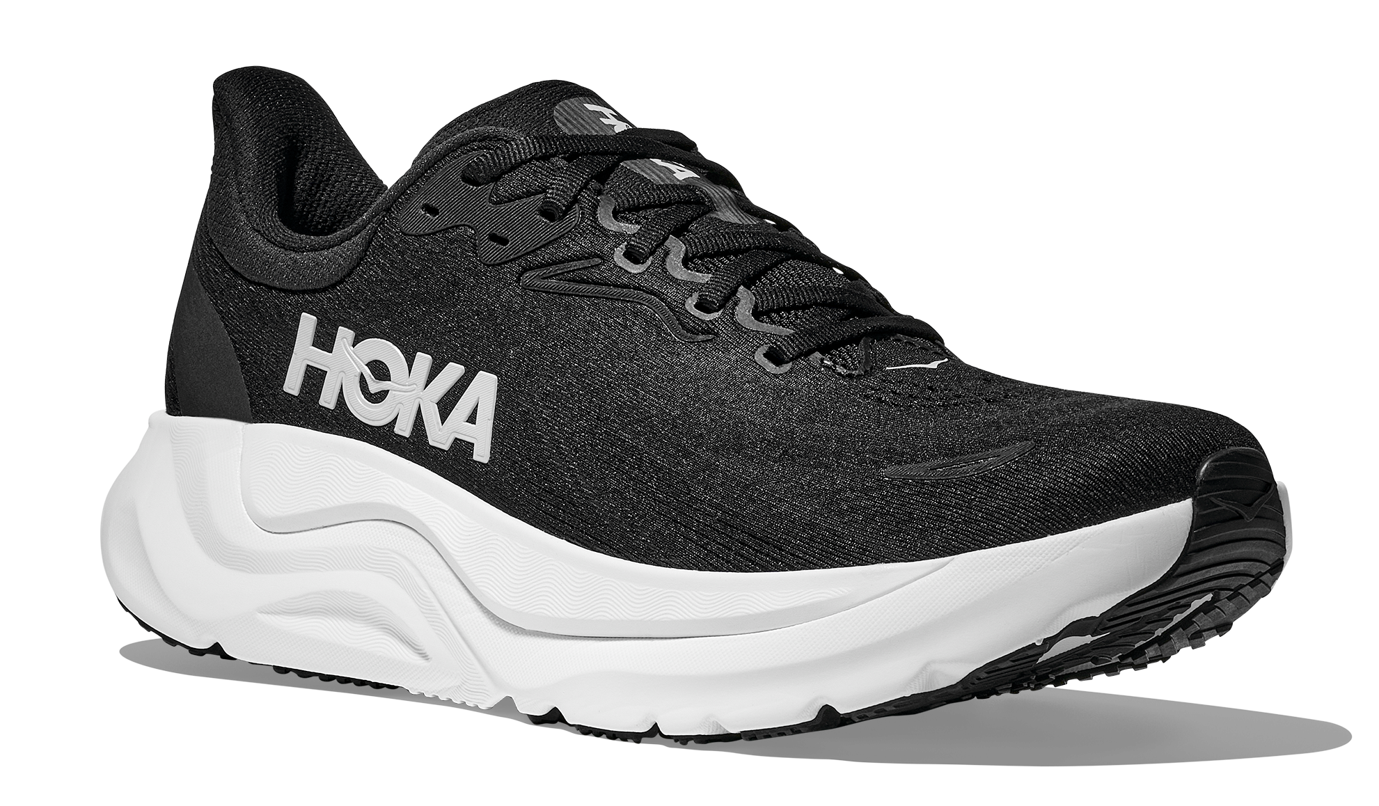 Hoka Arahi 8 – Women’s Soft, Supportive Stability Running Shoe  BLACK/WHITE / D / 10  HOKA