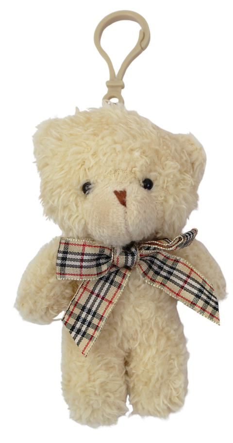Joia Teddy Bear Keychain – Cute Plush Bag Charm